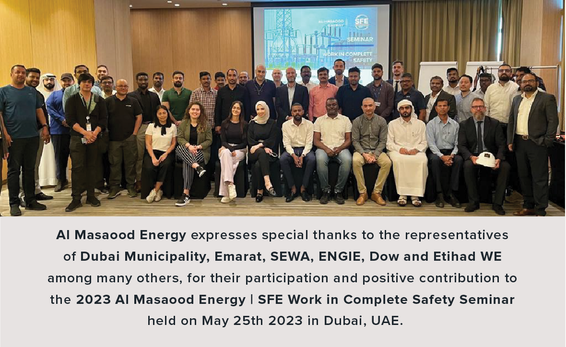 AL MASAOOD ENERGY CONDUCTED SAFETY SEMINAR WITH SFE - DXB