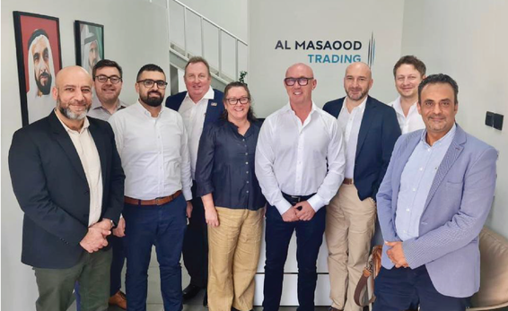 Al Masaood Trading hosts a delegation of strategic partners ARCO and Sundstr&ouml;m leadership